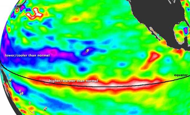 Fenómeno El Niño podría reaparecer este año, informa la OMM