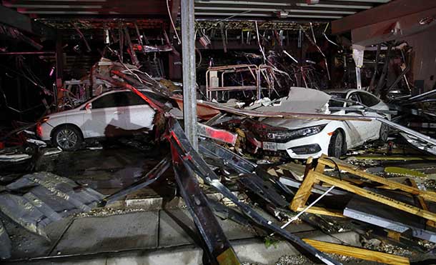 Mueren cinco personas por tornados en Texas