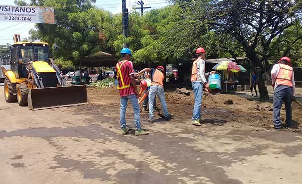 Avances del proyecto de agua potable en el municipio de Chichigalpa