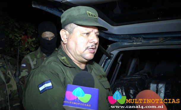 A eso de las 10 de la noche de este martes, el ejército de Nicaragua realizó la detención de una camioneta tipo vans, en la comunidad "El Ostional" en el municipio de San Juan del Sur; en el interior de la camioneta se encontraron 16 bultos, los cuales se presume contienen cocaína.