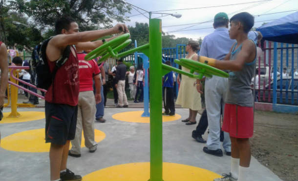 Alcaldía de Matagalpa Inaugura Parque Fitness