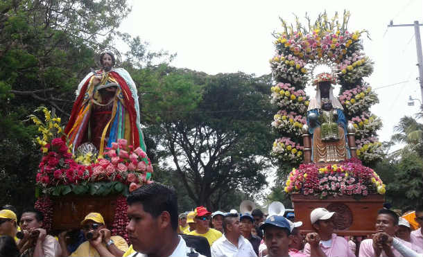 Alegría y fervor en tope de Santos en San Marcos