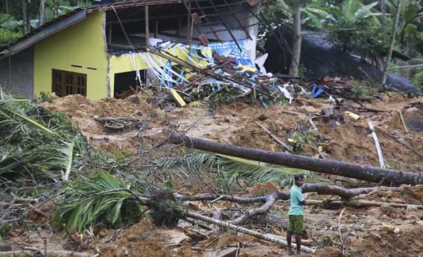 Mueren 169 personas por avalancha de lodo en Sri Lanka