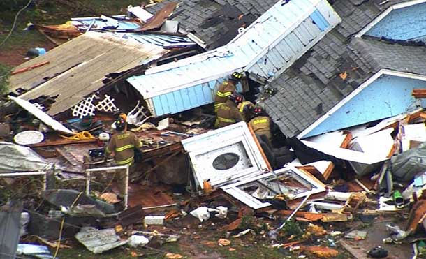 Cadena de tornados azota a EEUU y causa la muerte de dos personas