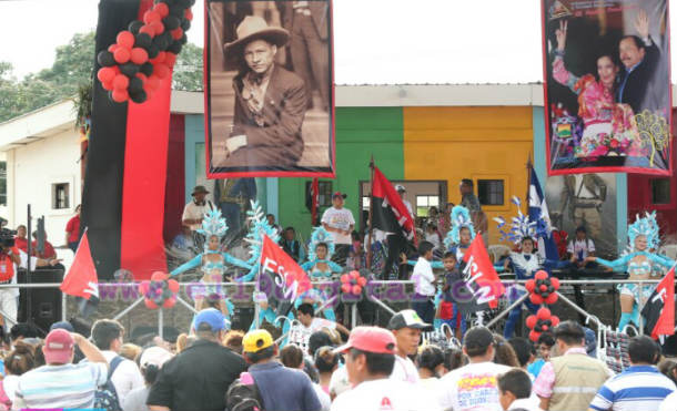 Ciudad Sandino rinde homenaje Sandino