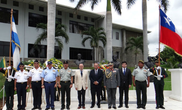 Conmemora Ejército de Nicaragua Aniversario de Batalla de Iquique y Día de la Armada de Chile