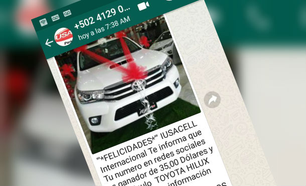 Esta es la nueva forma de estafa por WhatsApp en Nicaragua