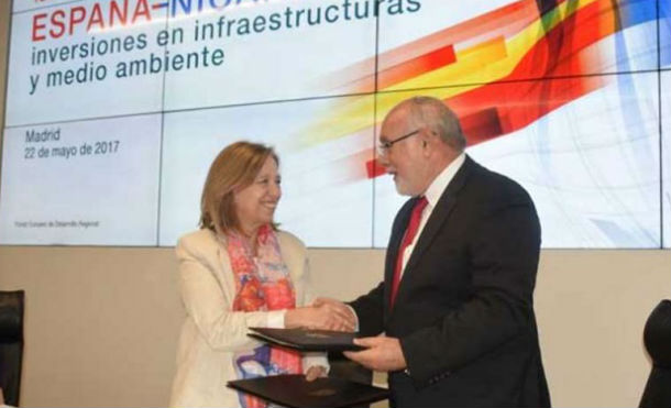 Nicaragua firma en Madrid acuerdo para fomentar la inversión española