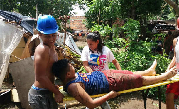 León: Masiva participación de familias en ejercicio de protección para la vida en Malpaisillo