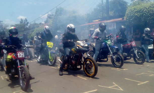 Desarrollan primer campeonato departamental de Moto Velocidad en Nindirí