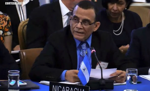 Nicaragua rechaza y condena convocatoria de la OEA