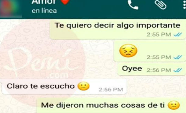 Le hace una broma a su novia y la respuesta de ella lo deja con la boca abierta