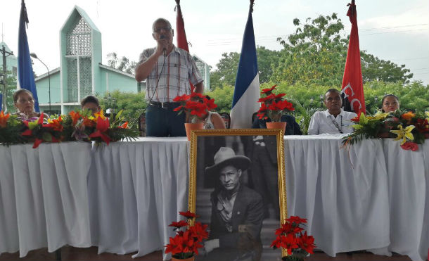 Chinandega conmemora al General Sandino con alegre acto cultural