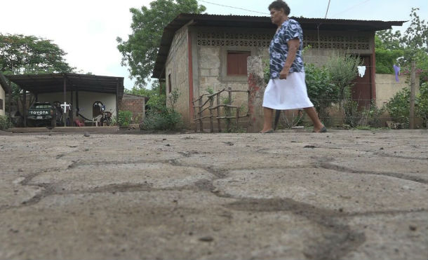 Comunidad Apante Central de Telica estrena calles Para El Pueblo