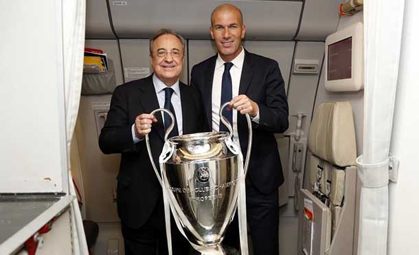 Cumbre Florentino-Zidane para perfilar el proyecto