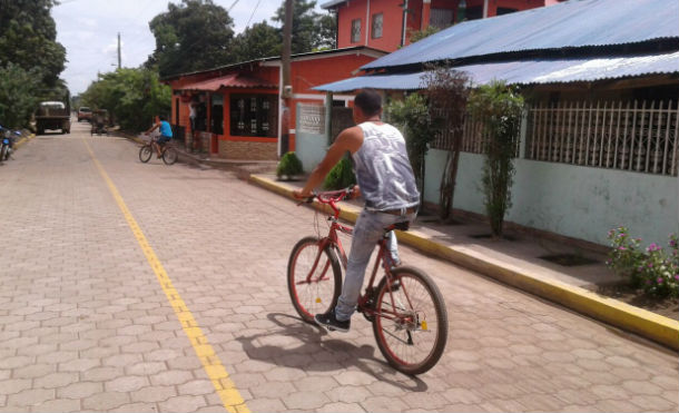 Chinandega: Buen Gobierno Sandinista adoquina calles de Tonalá