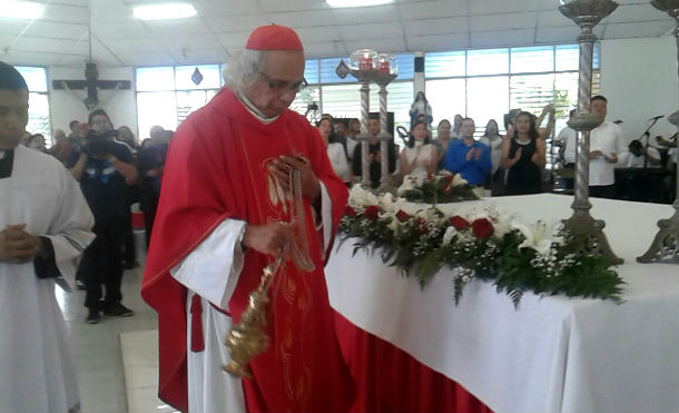 Cardenal Brenes: La Misión de la Iglesia, ser verdaderos promotores de la Paz y del Perdón