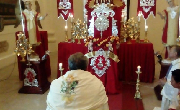 León: católicos participaron en la celebración del Corpus Christi