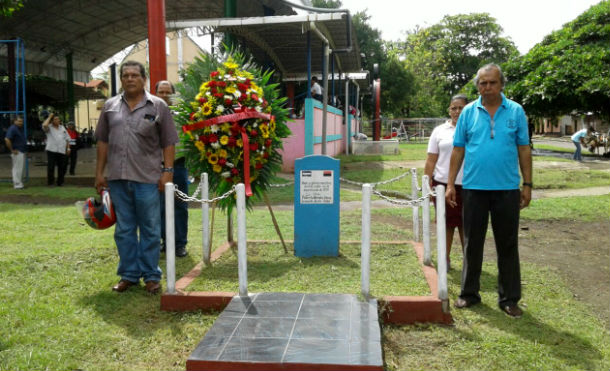 Posoltega rinde homenaje a sus héroes y mártires, en el 38 aniversario de su liberación