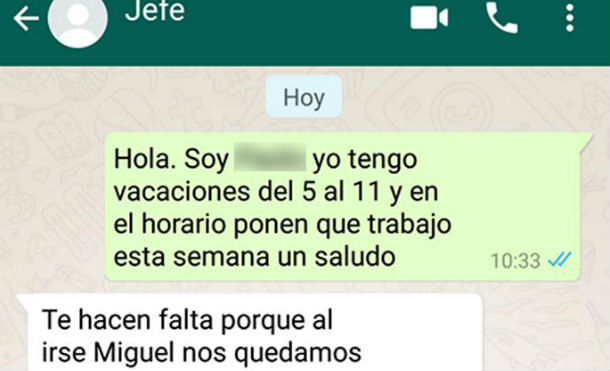 esta conversación entre un empleado y su jefe se volvió viral por esta razón