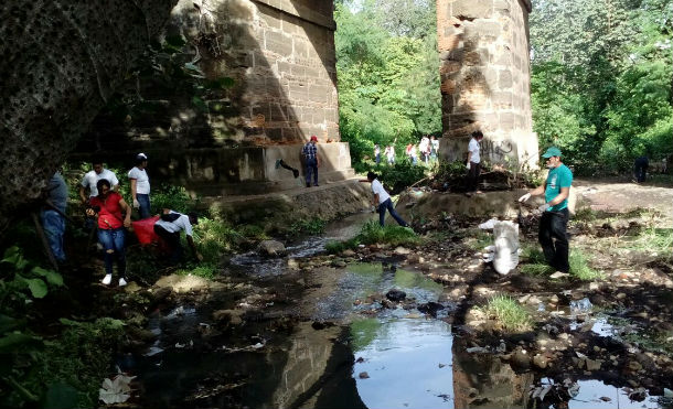 León se une para sanear rivieras del Rio Chiquito