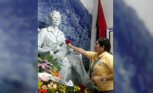 Matagalpa rinde homenaje al padre de la Revolución Sandinista