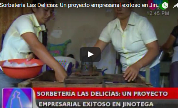 Sorbetería Las Delicias: Un proyecto empresarial exitoso en Jinotega