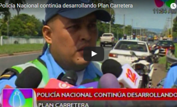 Policía Nacional continúa desarrollando Plan Carretera