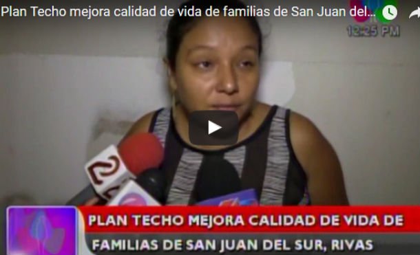 Plan Techo mejora calidad de vida de familias de San Juan del Sur, Rivas