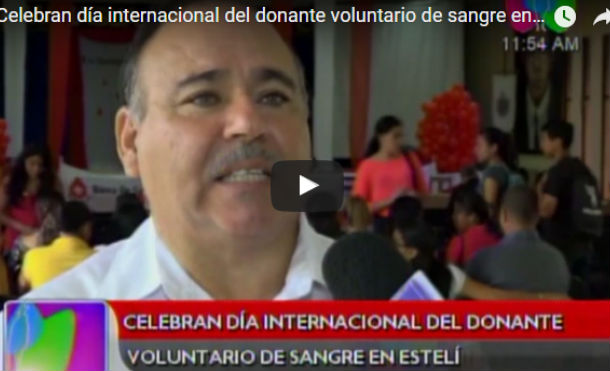 Celebran día internacional del donante voluntario de sangre en Estelí