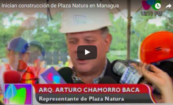 Inician construcción de Plaza Natura en Managua