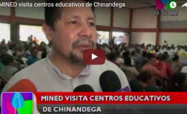 MINED visita centros educativos de Chinandega