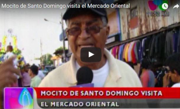 Mocito de Santo Domingo visita el Mercado Oriental