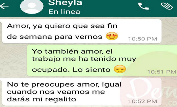 chica quería tener intimidad con su novio y él le dice esto