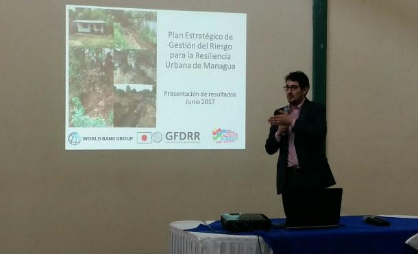 Taller sobre gestión de riesgo de desastres y resiliencia urbana en Managua