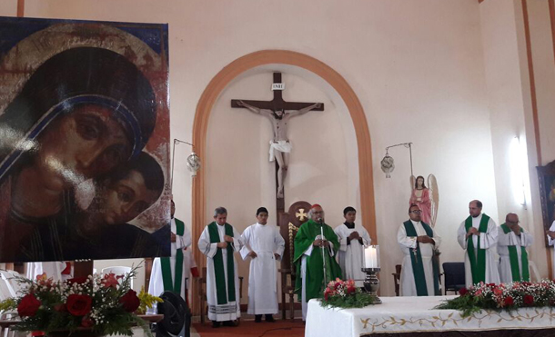 Cardenal Leopoldo Brenes celebra 40 años del camino Neocatecumenal en Masaya