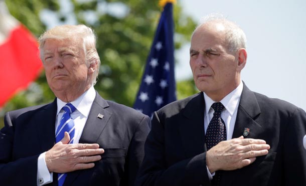 Trump nombra como jefe de Gabinete a su asesor de seguridad, John Kelly