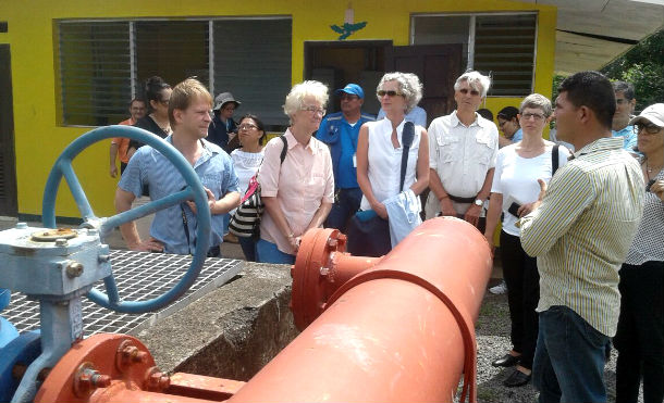 Directora Regional de Cooperación Alemana visita proyectos en Boaco y Chontales