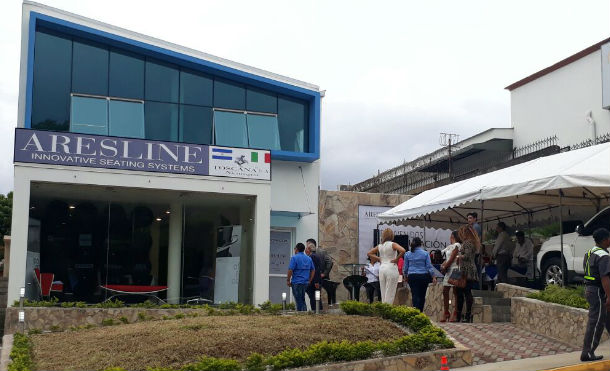 Compañía italiana ARESLINE inauguró edificios en Nicaragua, ofreciendo línea de muebles italianos