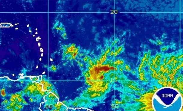 Se forma en el Caribe la tormenta tropical Don