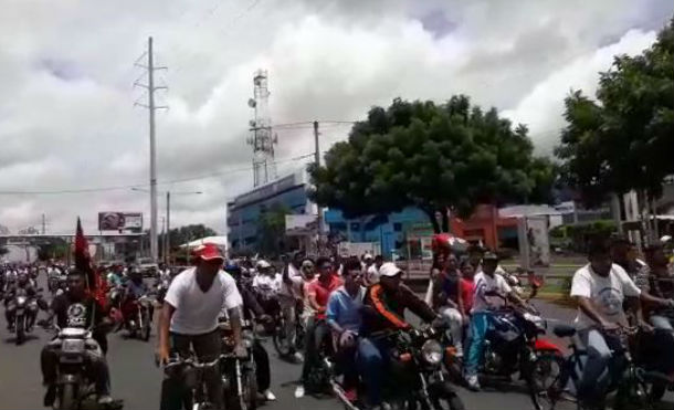 Más de 600 ciclistas de Masaya entran a Managua