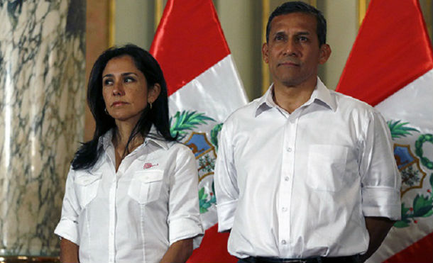 Perú: Condenan al expresidente Ollanta Humala y a su esposa a 18 meses de prisión preventiva