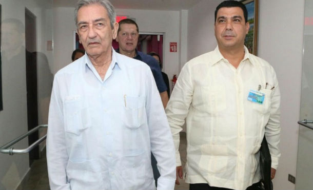 El histórico Comandante José Ramón Balaguer se encuentra de visita en Nicaragua