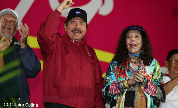 Comandante Daniel y Compañera Rosario clausuran conmemoración del Repliegue Táctico