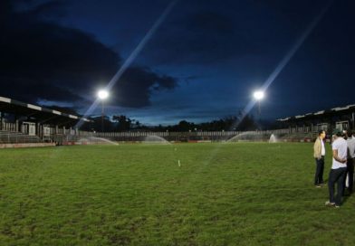 Así luce el Estadio de futbol de los Caciques del Diriangén en Diriamba