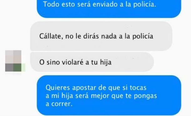 Terroríficas declaraciones de un pedófilo a una mamá: “violaré a tu hija”