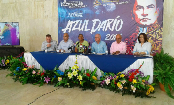 Realizan invitacíon al Festival Azul Darío 2017