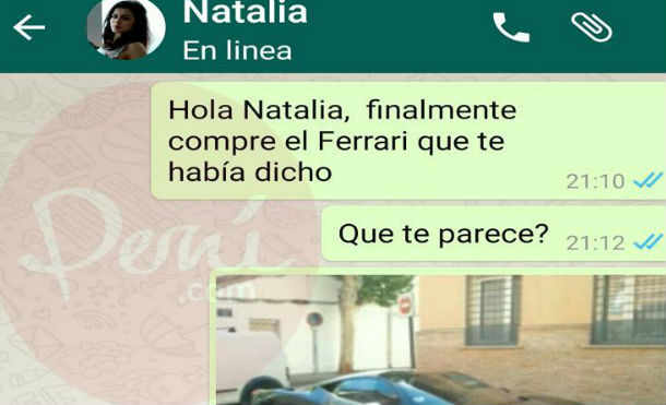 WhatsApp: se hace pasar por millonario y trolea a chica interesada