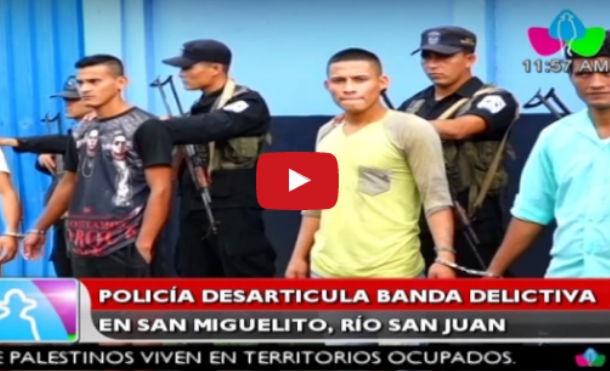 Policía desarticula banda delictiva en San Miguelito, Río San Juan