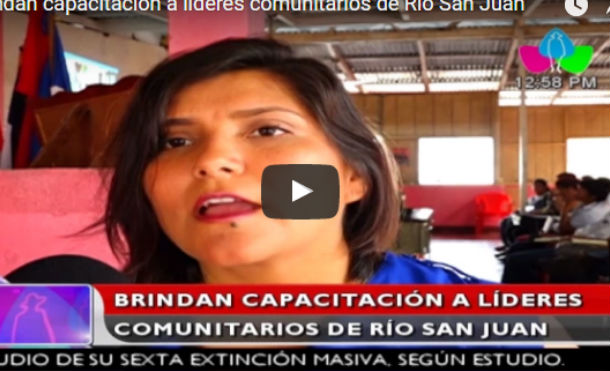 Brindan capacitación a líderes comunitarios de Río San Juan